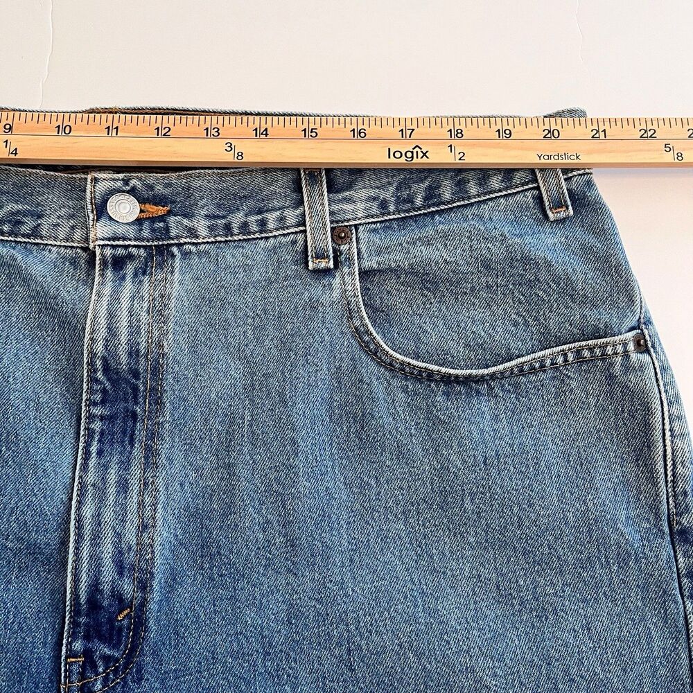 Vintage Y2K Levi’s 569 Loose Straight Fit Jeans Size 42 X 30 - Picture 6 of 9
